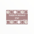 Tarjetas de regalo
