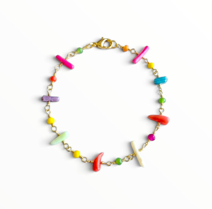 Pulsera Coral Colores